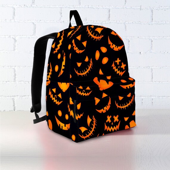 Personalized Halloween Backpack Backpack Backpack Women Etsy