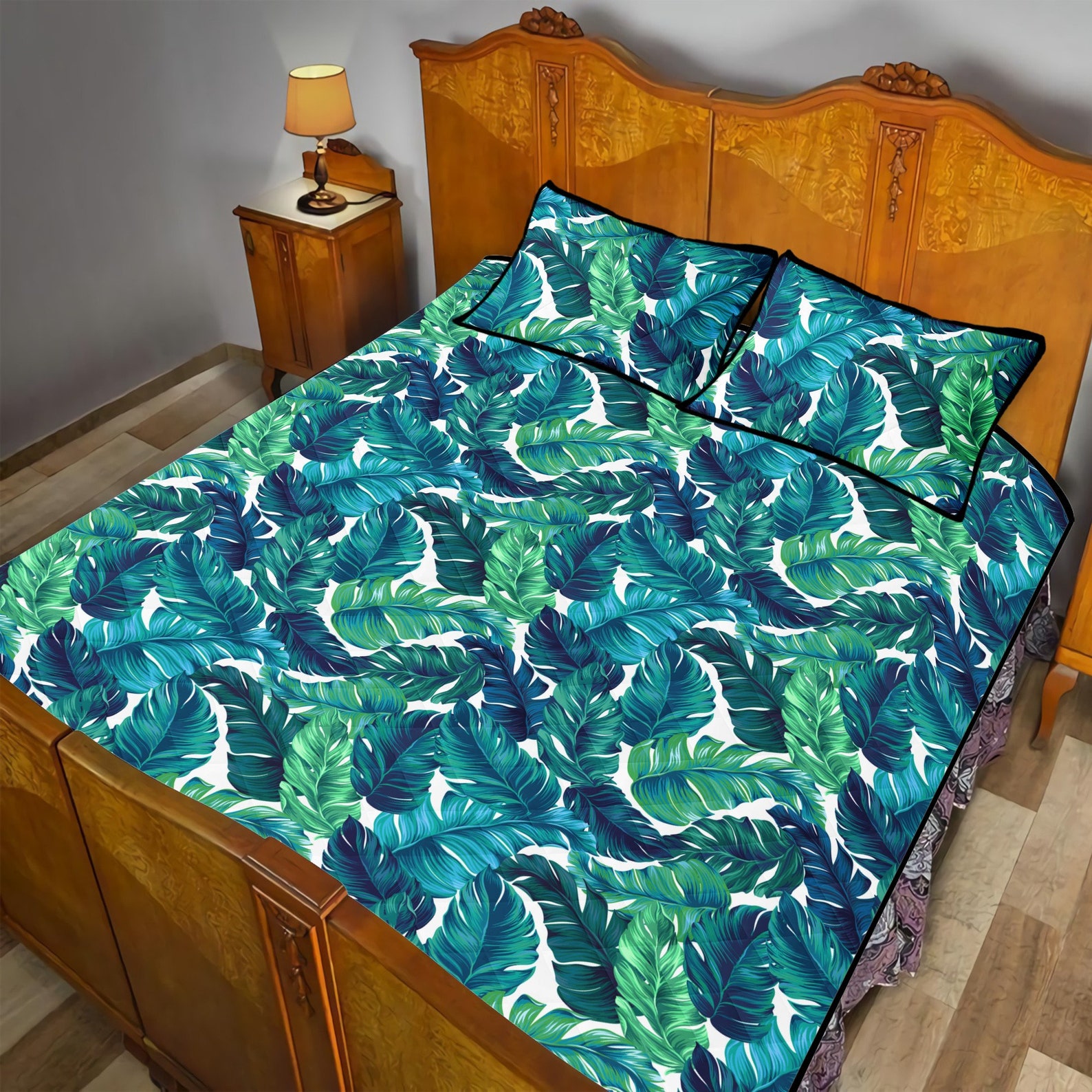 Tropical Quilt Tropical Quilt Sets Tropical Quilt Bed Sets Etsy