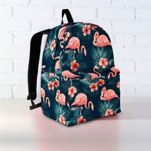 Personalized Flamingo Backpack | Flamingo Women Backpack | Flamingo Kids Backpack | Flamingo Lover | Flamingo | Flamingo Gift |