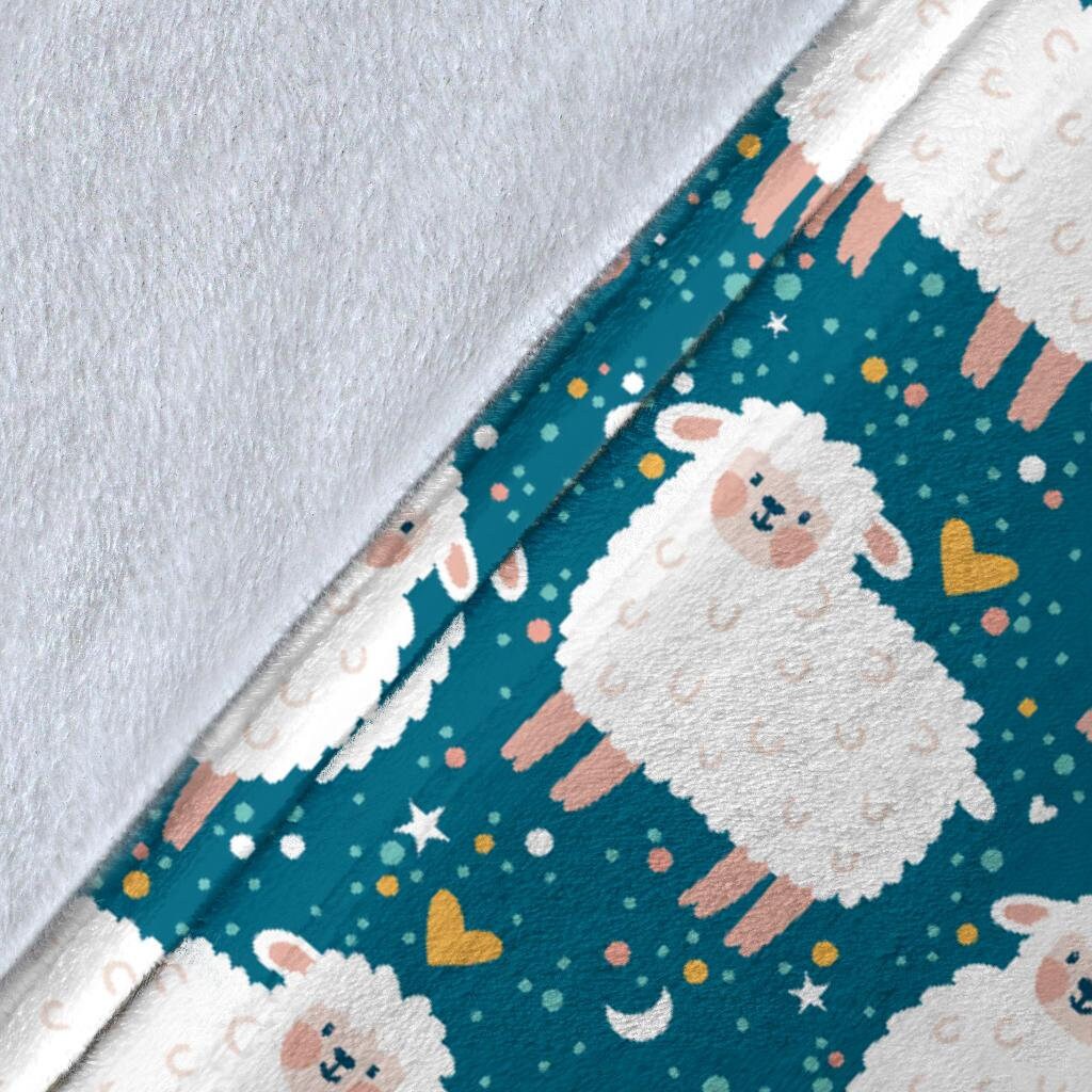 Sheep Blanket Sheep Throw Blanket Sheep Fleece Blanket Etsy UK