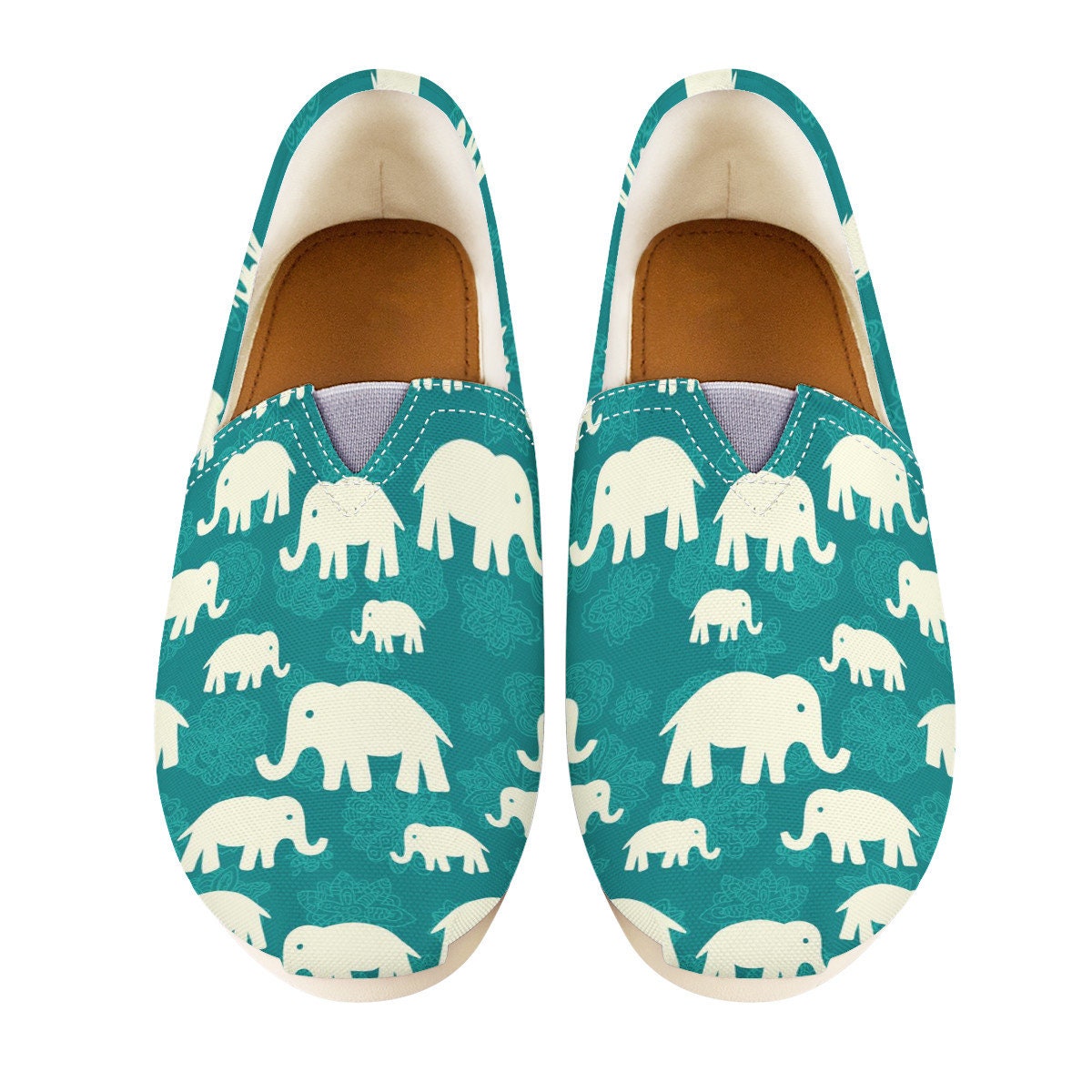 Elephant Shoes Elephant Women Shoes Shoes With Elephant Etsy