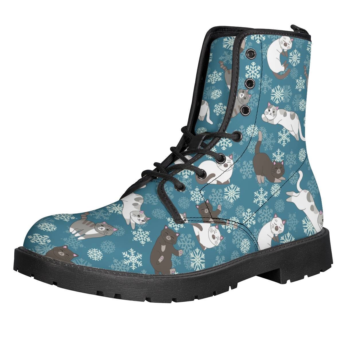 Cat Boots Cat leather boots Cat women boots Cat men boots Etsy