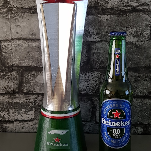 racing trophy replica(Free bottle of 0.0 beer)Next 3 Orders Will Also Receive A Free Mini Gorilla  Replica Trophy
