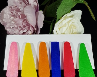 Handmade Vibrant Colourful Bright Hairclips