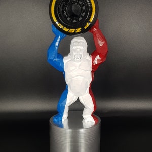 Gorilla Trophy Replica(Free small kong trophy)