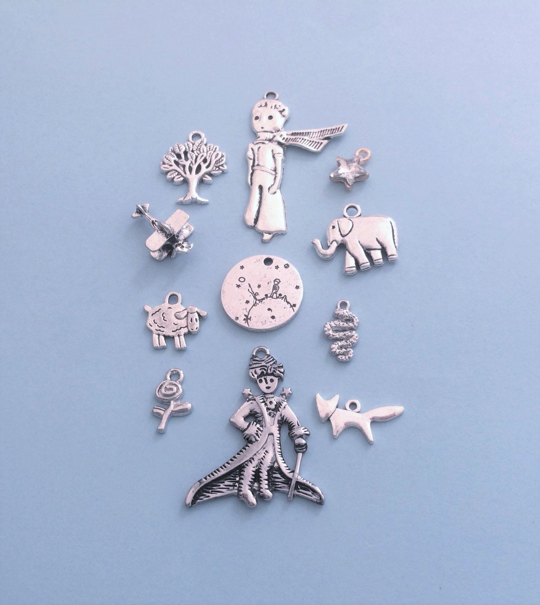 The Little Prince Charm Collection, 11 Little Prince Charms, Le Petit