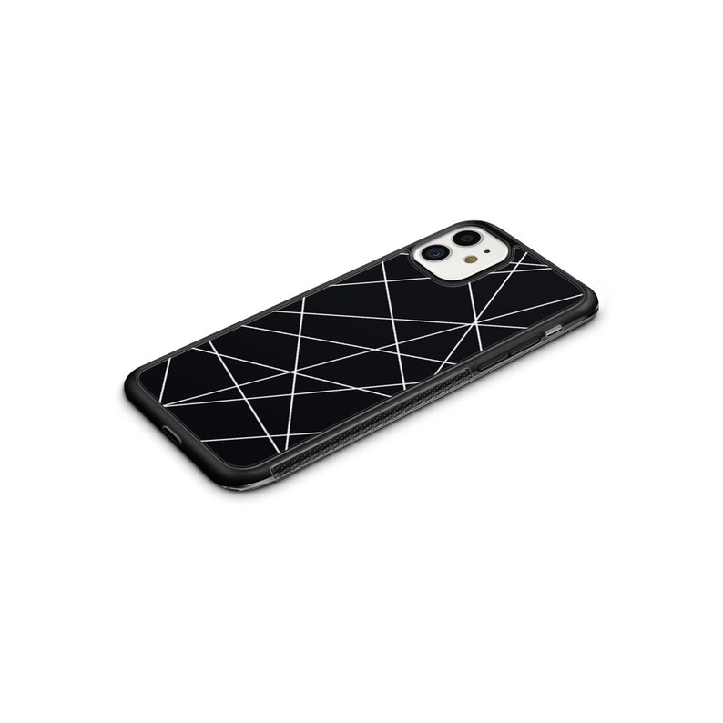 Geometric Black and White phone case/ iPhone cases/ iPhone 11 case/ iPhone 11 pro Max/ iPhone XR, XS case, iPhone 7,8 plus cases, SE 2020 image 5
