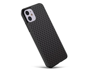 Zwart & grijs iPhone-hoesje, iPhone 11-hoesje, 11 pro max, iPhone X/XS, XR-hoesje, 7/8 plus hoesje, SE, iPhone 7/8 Slanke en beschermende telefoonhoesjes