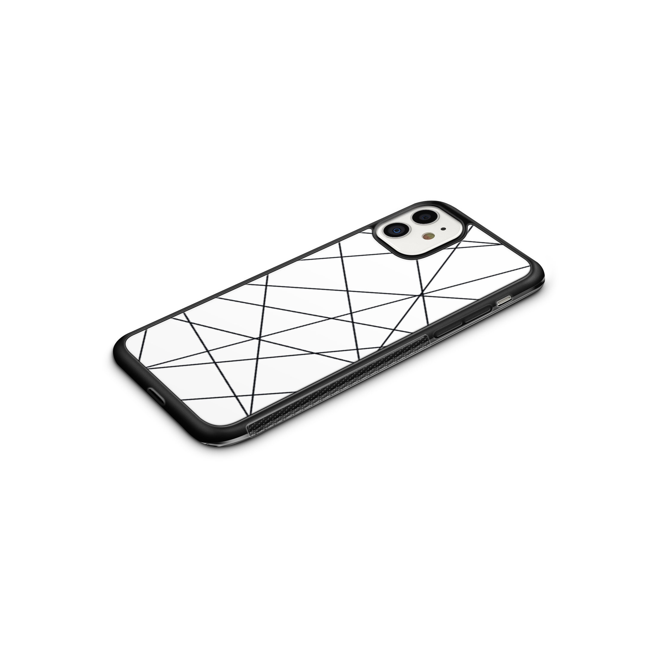 Geometric Black and White Phone Case/ iPhone Cases/ iPhone