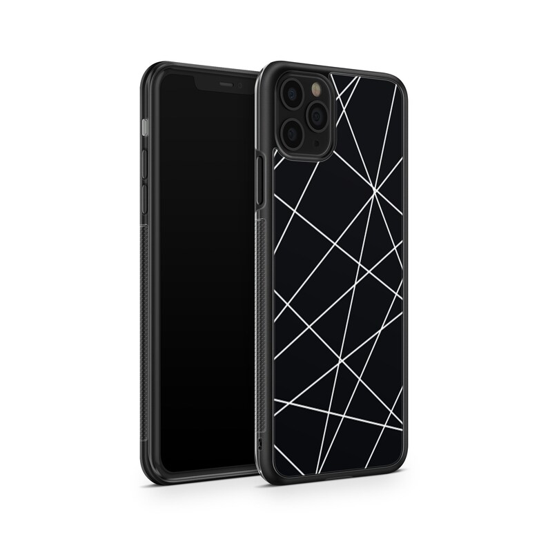 Geometric Black and White phone case/ iPhone cases/ iPhone 11 case/ iPhone 11 pro Max/ iPhone XR, XS case, iPhone 7,8 plus cases, SE 2020 image 4