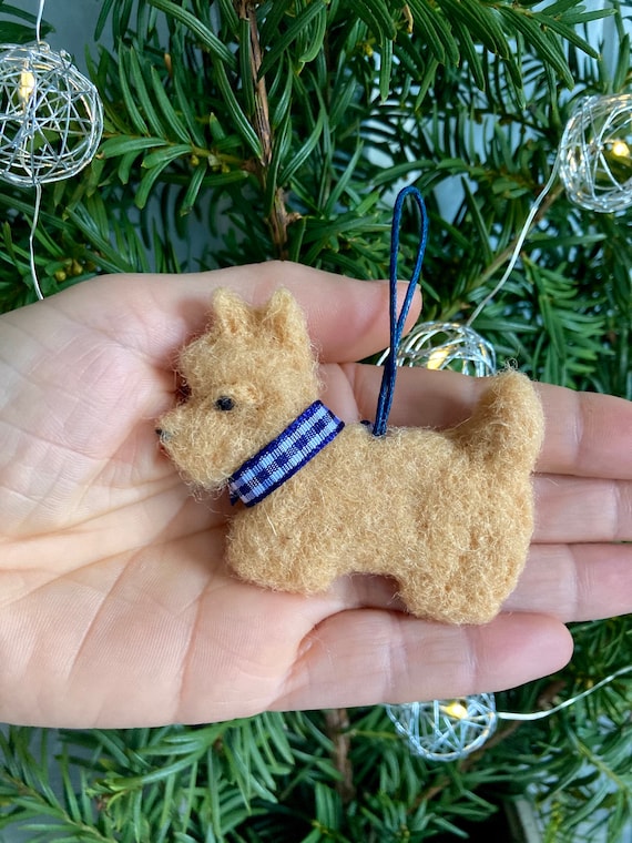 Cairn terrier ornament 2025