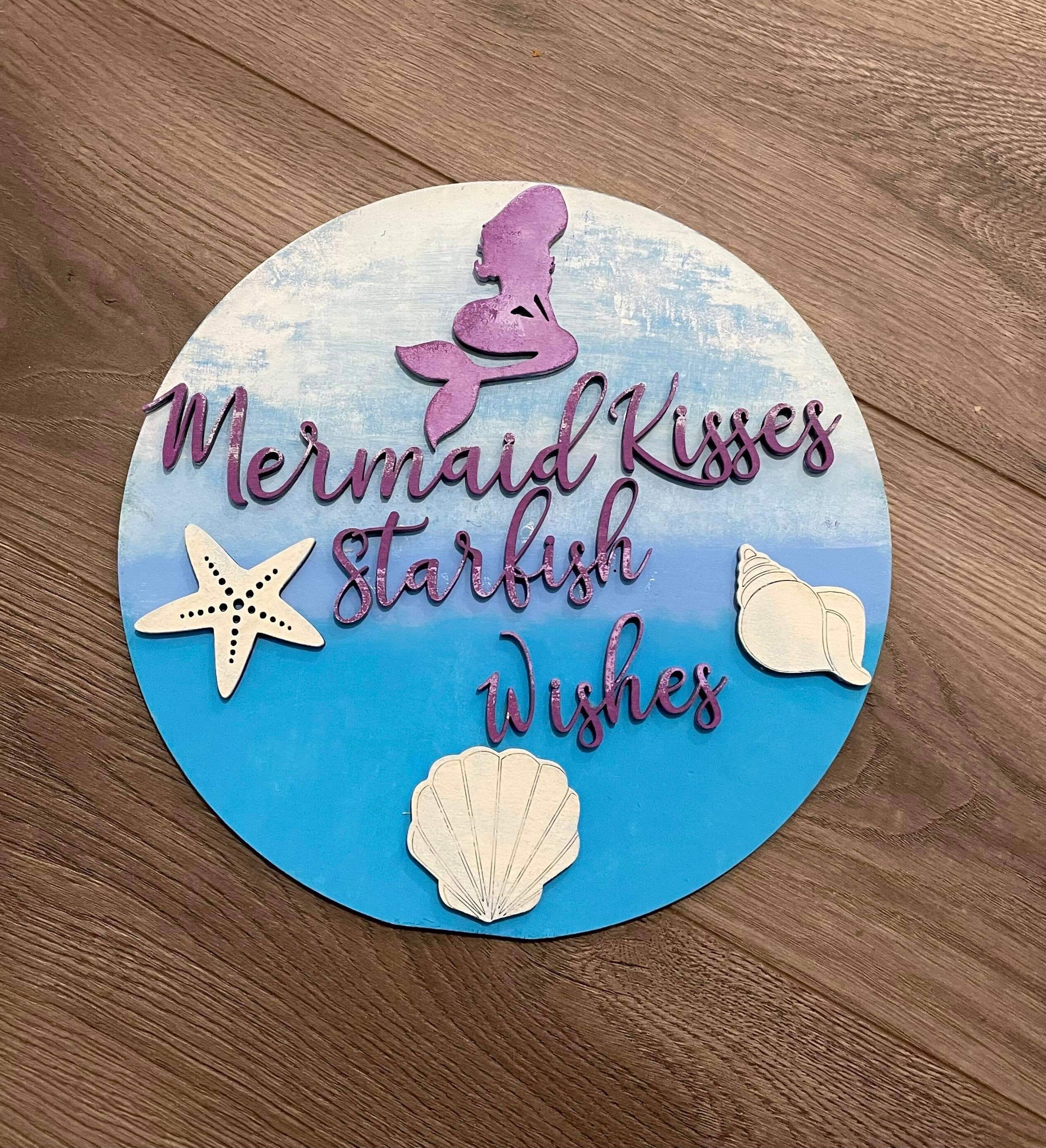 Free Free 154 Mermaid Kisses Starfish Wishes Svg SVG PNG EPS DXF File