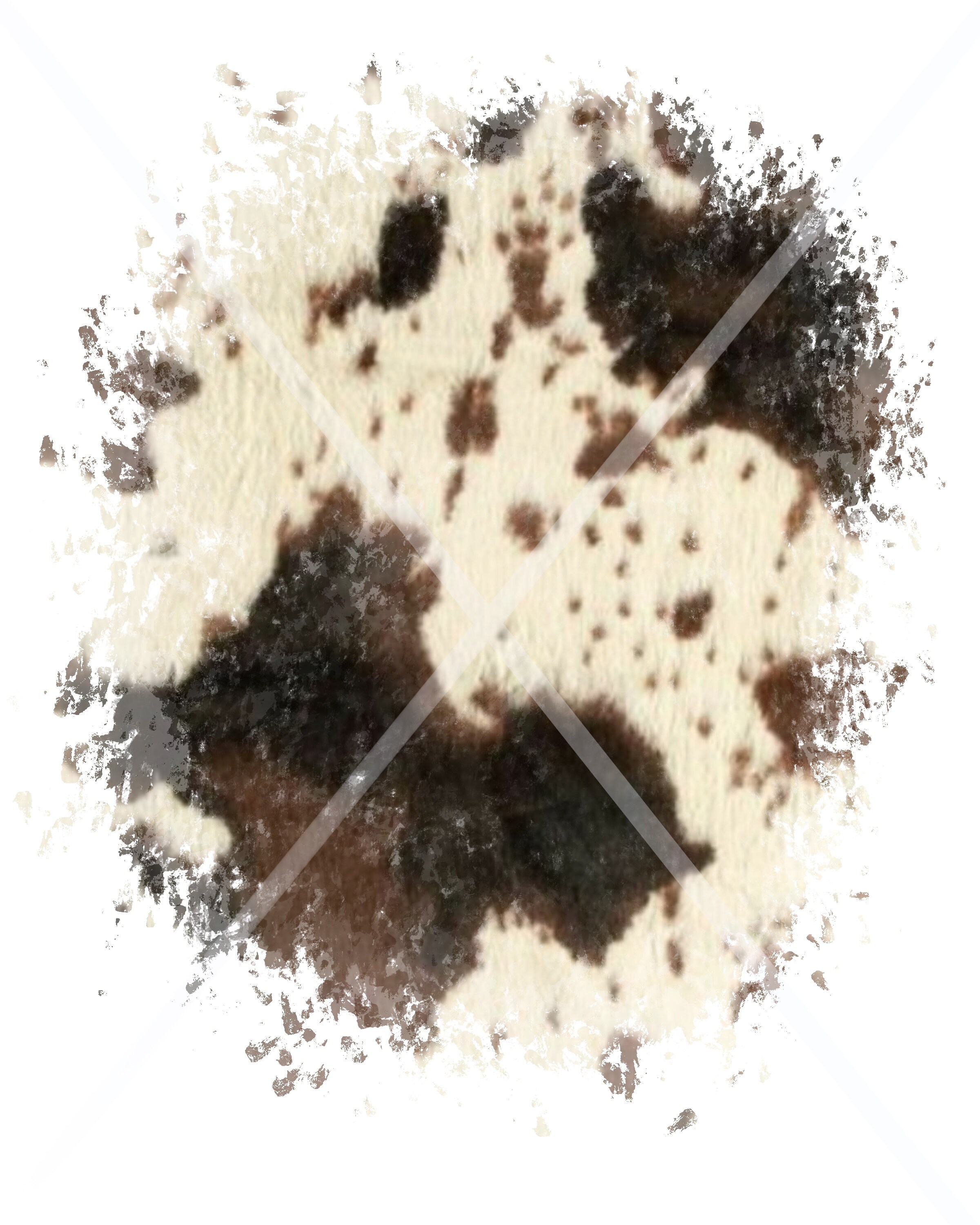 Cowhide Sublimation Background PNG Etsy