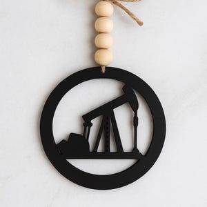 Oilfield pumpjack ornament SVG file *DIGITAL FILE*