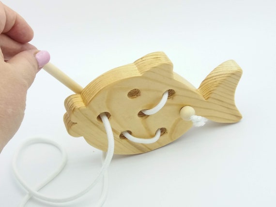 wooden fish toy