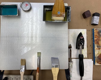 Basics of Encaustic Painting Online Class