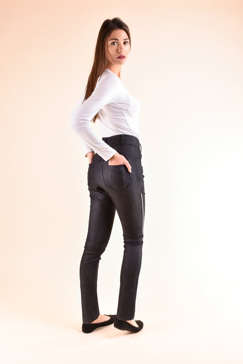 Urban Clothing Womens Pants Black Pants Jeans Pants Black Trousers Denim Pants Oversize Pants Slim Fit Pants Plus Size Clothing