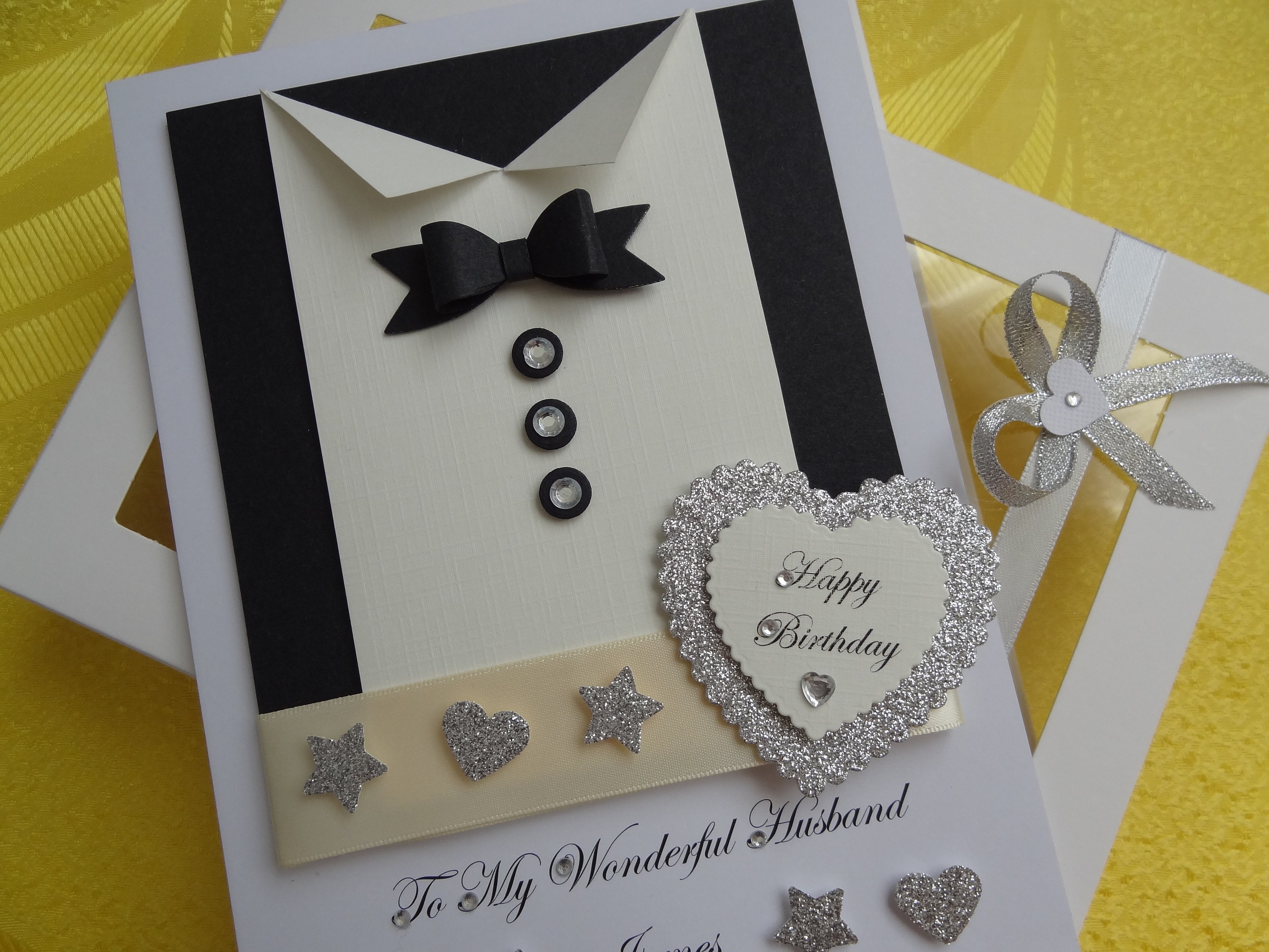 Handmade Personalised 3D Husband - Son - Dad - Friend Luxury Birthday ...