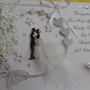 Handmade Personalised 3D Luxury Wedding Card / Anniversary - Etsy UK