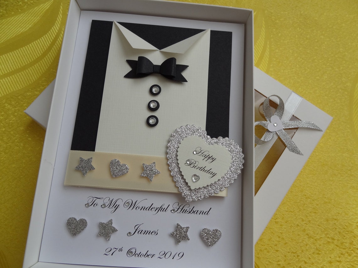 Handmade Personalised 3D Husband - Son - Dad - Friend Luxury Birthday ...