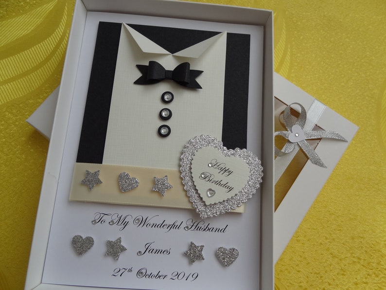 Handmade Personalised 3D Husband - Son - Dad - Friend Luxury Birthday ...
