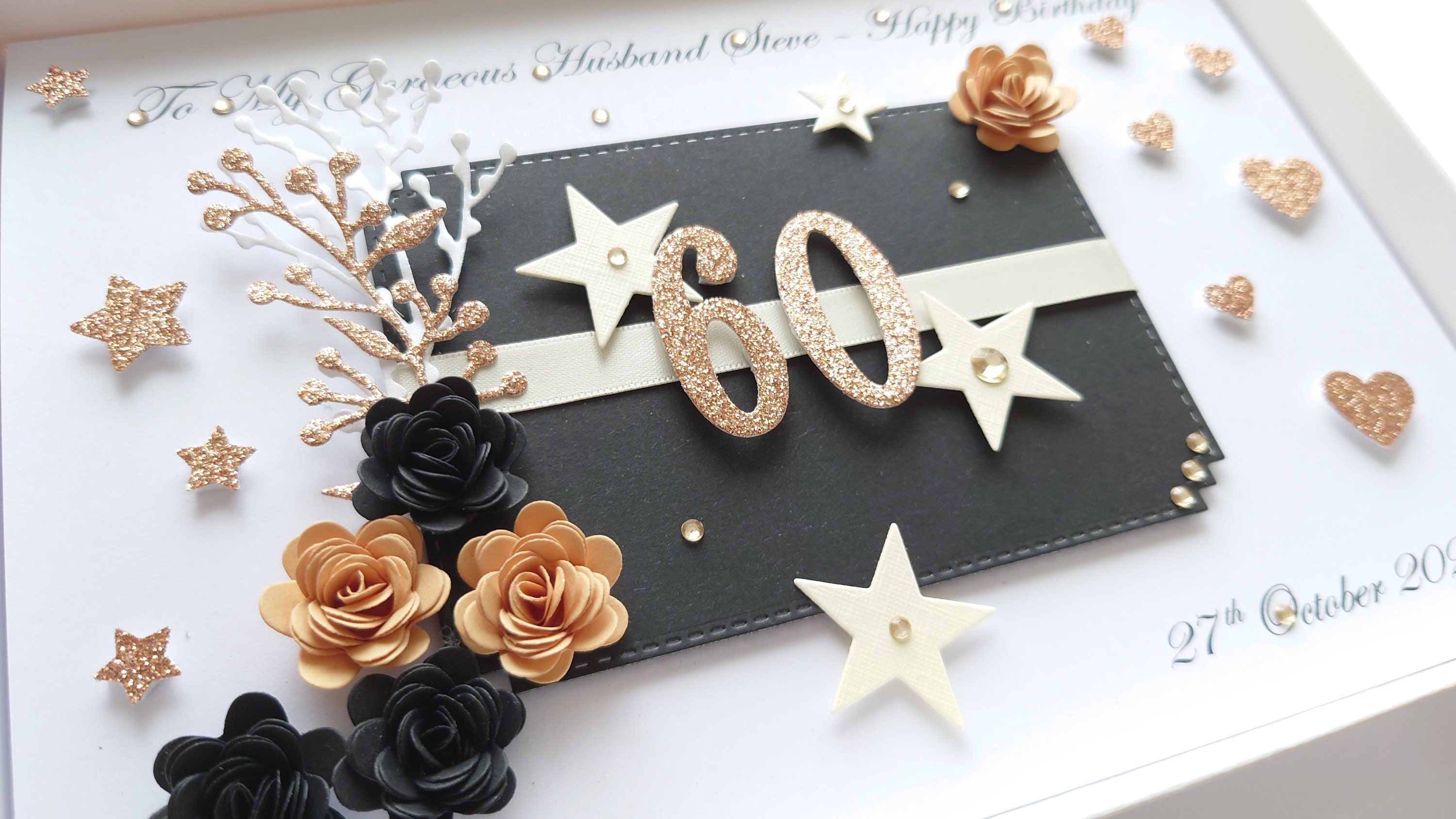 Handmade Personalised 3D Husband - Son - Dad - Friend Luxury Birthday ...