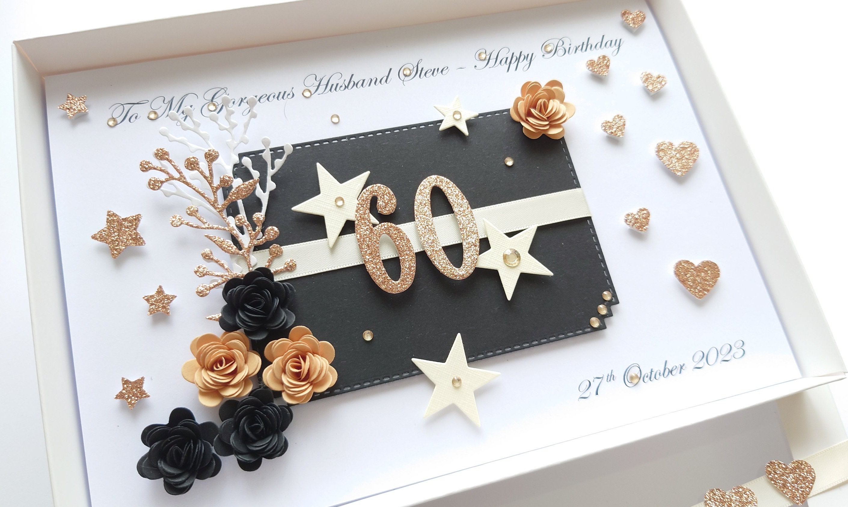 Handmade Personalised 3D Husband - Son - Dad - Friend Luxury Birthday ...