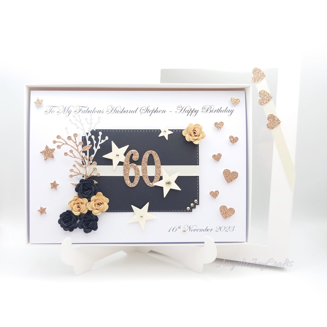 Handmade Personalised 3D Husband - Son - Dad - Friend Luxury Birthday ...