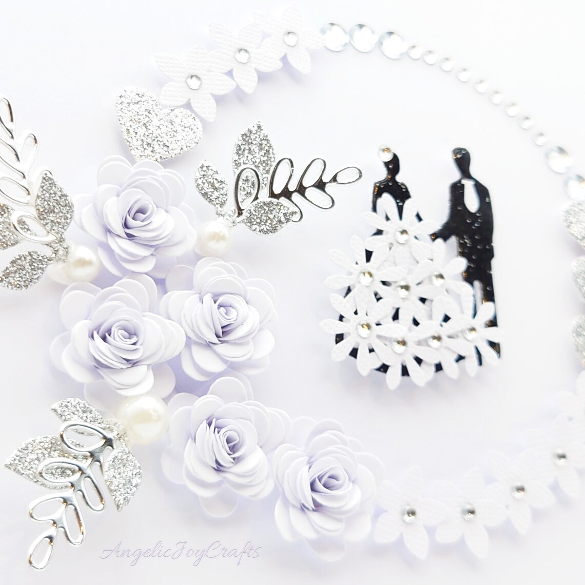 Handmade Personalised 3D Luxury Wedding Card / Anniversary Card With ...
