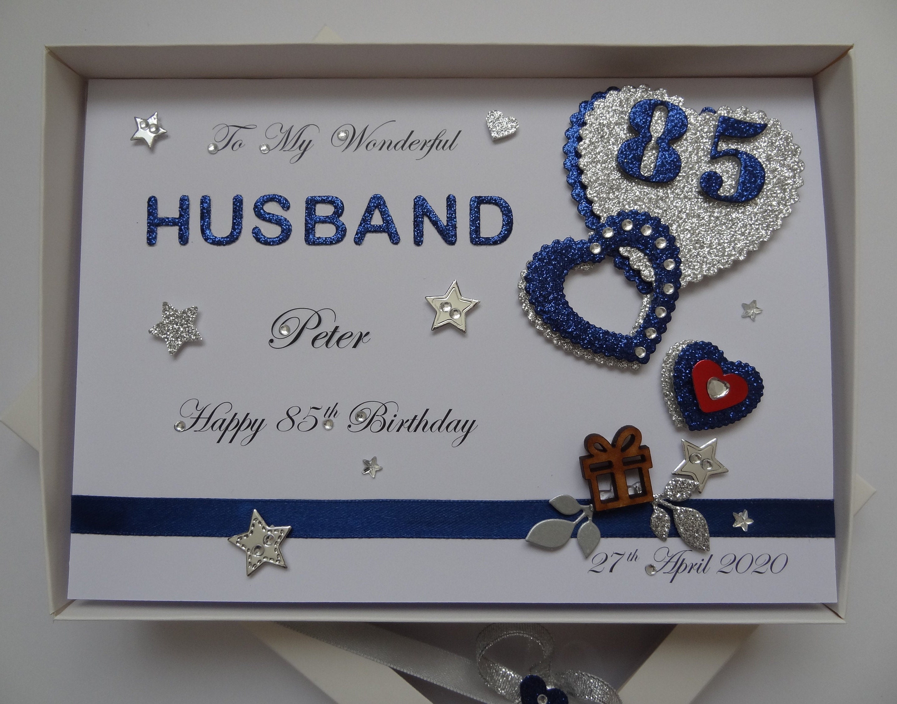 Handmade Personalised 3D Husband Son Dad Friend Birthday | Etsy