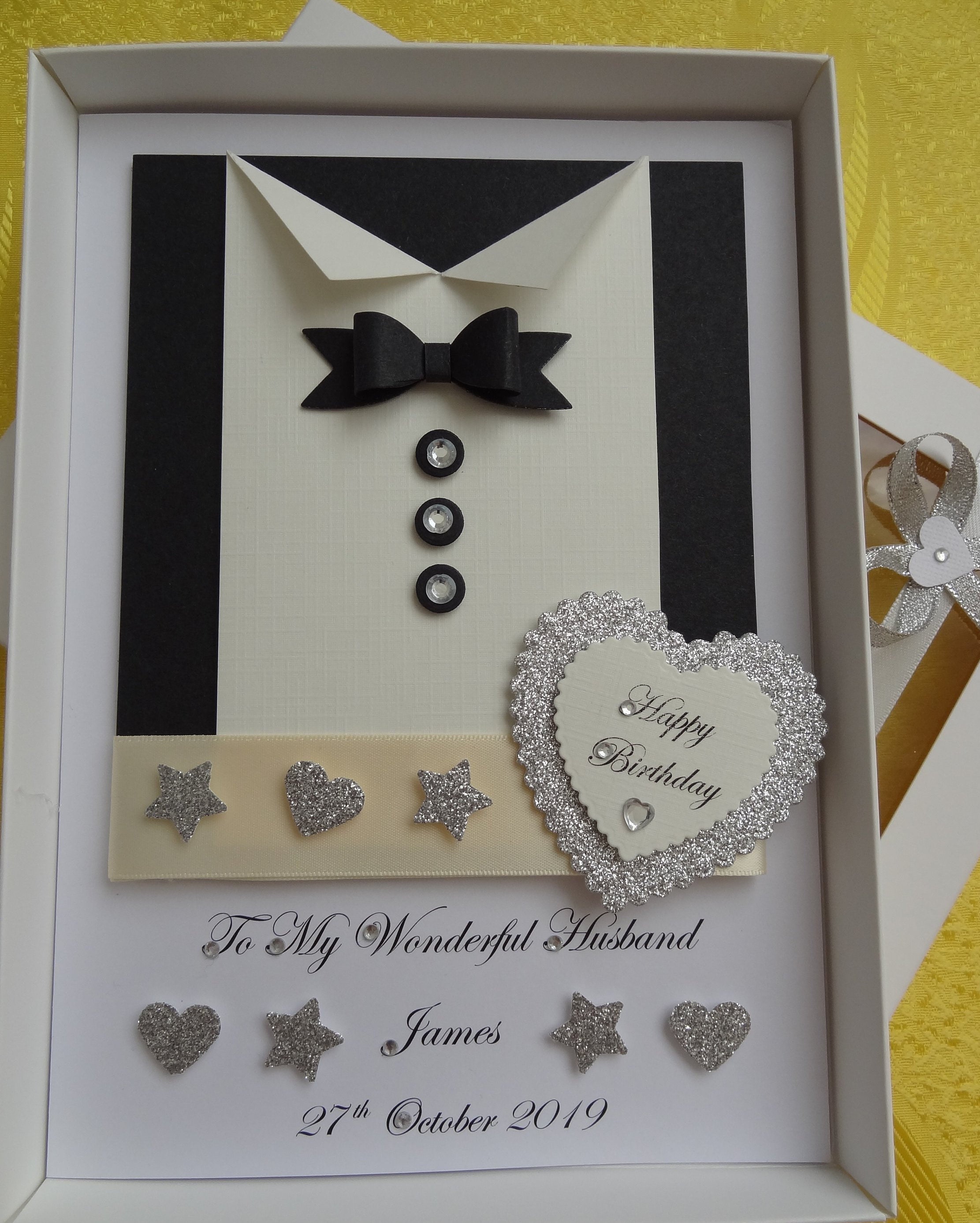 Handmade Personalised 3D Husband - Son - Dad - Friend Luxury Birthday ...