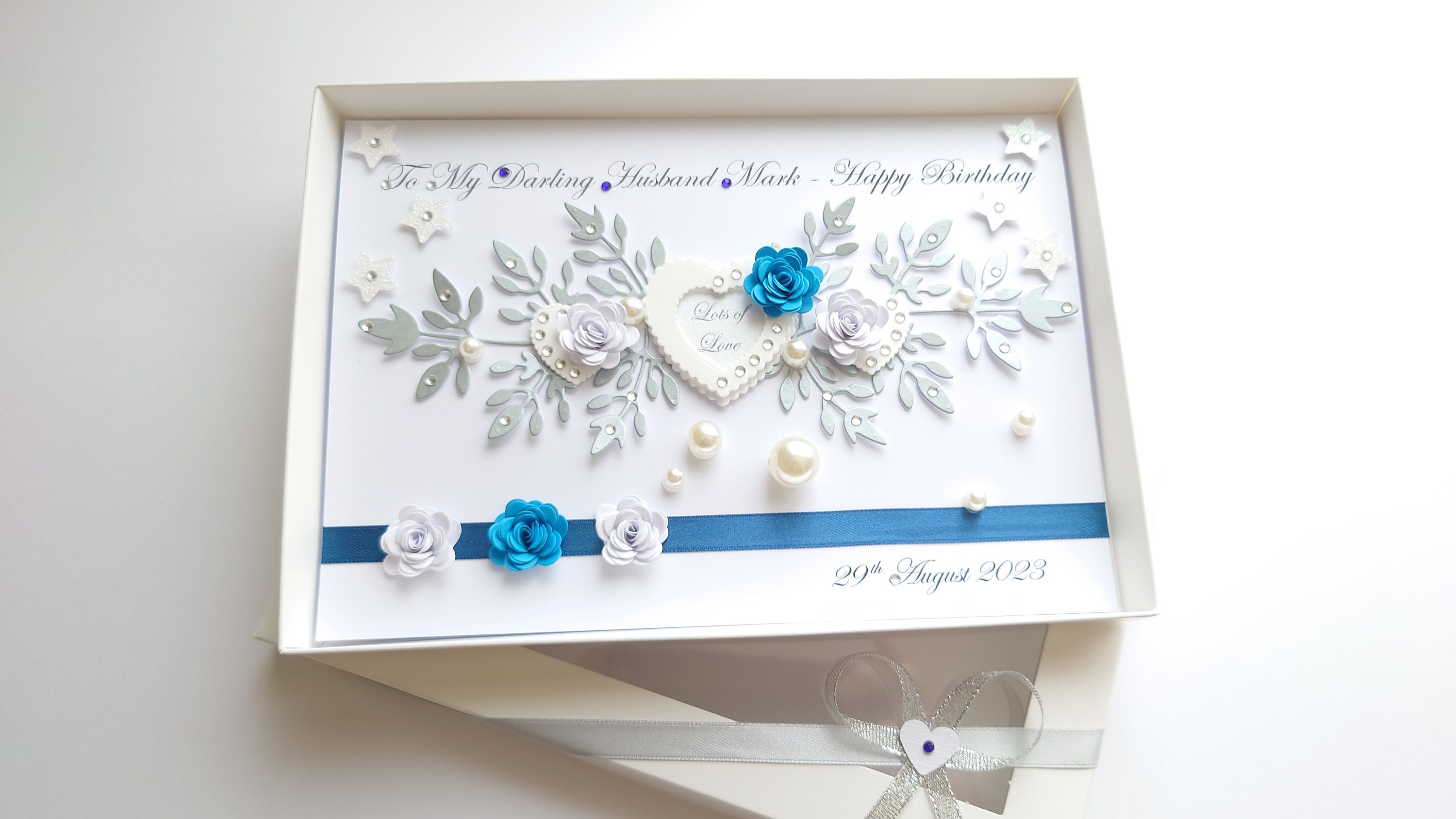 Handmade Personalised 3D Husband - Son - Dad - Friend Birthday Card ...