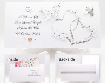 Handmade Personalised 3D Gift Wallets + Complimentary Envelope