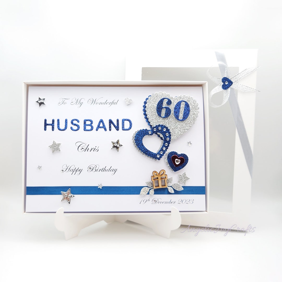 Handmade Personalised 3D Husband - Son - Dad - Friend Birthday Card ...