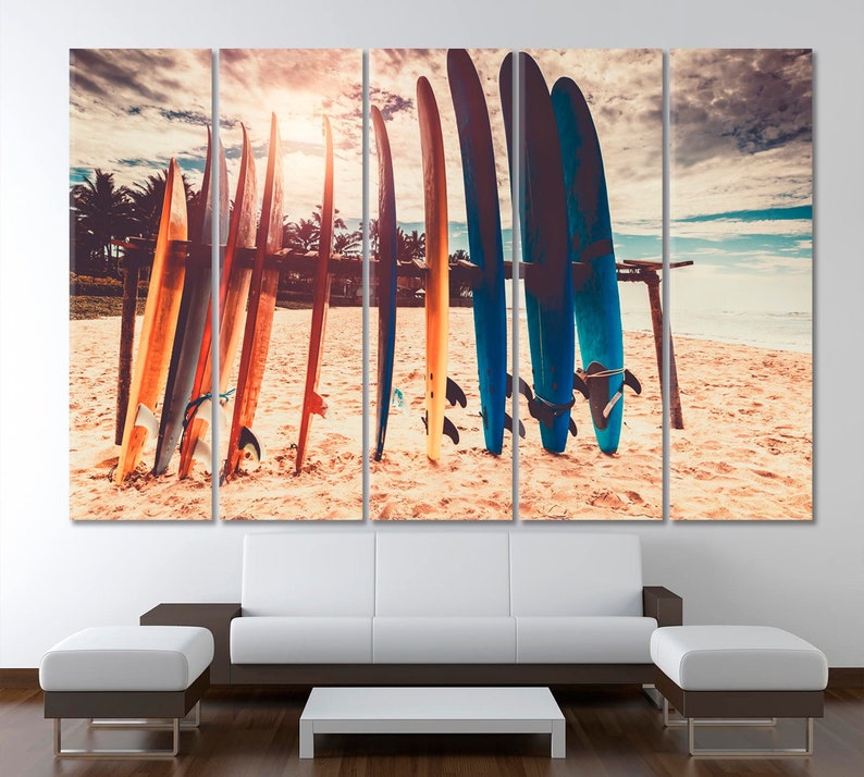 18+ Top Surfboard art wall decor images info