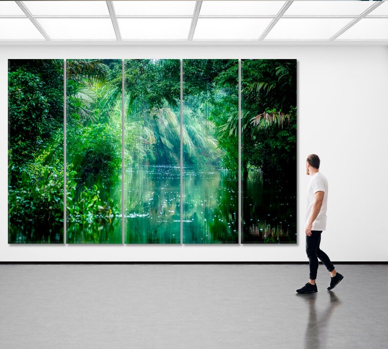 Arte De La Pared De Costa Rica Decoracion Del Dosel De La Etsy