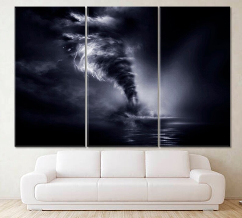 Canada Giclee Canvas Storm Picture Wall Art Sky Light