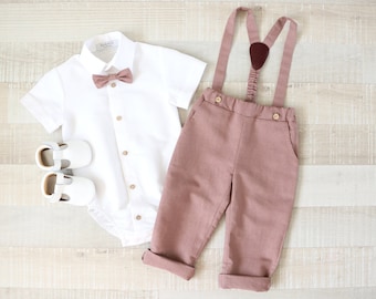 Baby boy suit set a, dress shirt for boy, baptism gown clothes