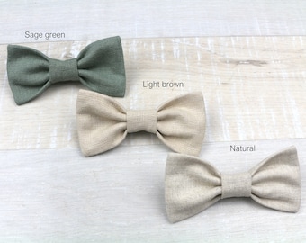 Toddler bow tie, Ring bearer ties, Burnt rust fly, wedding accessories