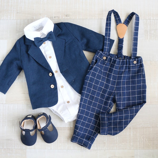 Baby Boy Suit Etsy