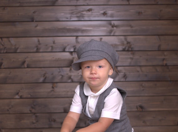 Jongens platte hoed newsboy peuter baby - Etsy Nederland