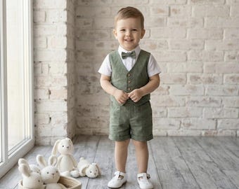 Ceremonial outfit, Wedding set, Formal apperal, Linen set