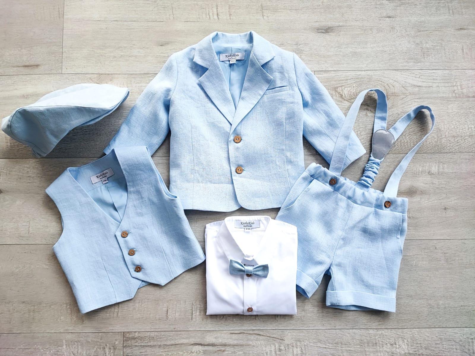 Baby Boy to Months Light Blue Piece Suit UK