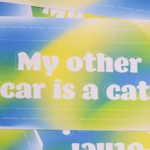 My other car is a cat