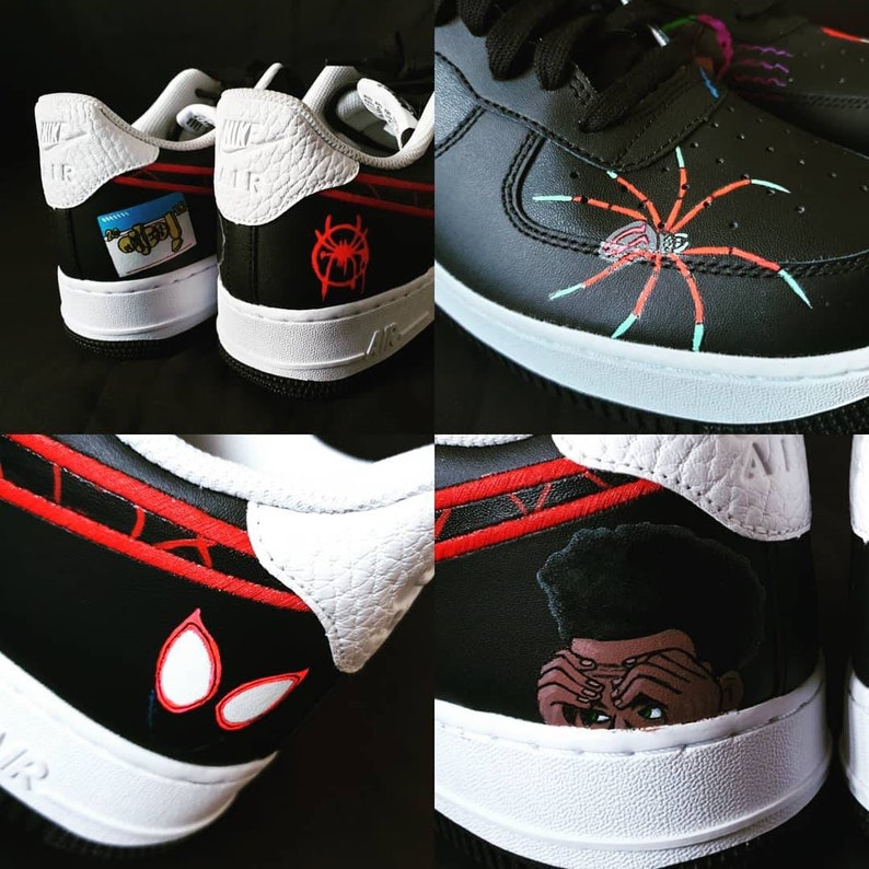 spiderman custom air force 1
