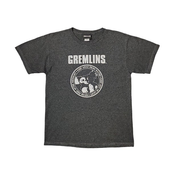 Gremlins by Good Speed T Shirt size Medium Gremlins Ramones Parody Logo Horror Movie Japan Warner Bros shirt