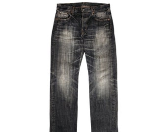 SPELLBOUND Vintage Denim jeans size 32 / Japanese brand Faded Kojima Harajuku streetwear 1990s Spell Bound denim Distressed Faded Jeans Pant