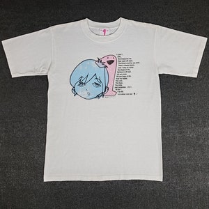 Vintage YUZU 2004 Arena Tour White T shirt size X-Small XS 00s Japanese Pop Duo J Pop Rock Yūjin Kitagawa shirt