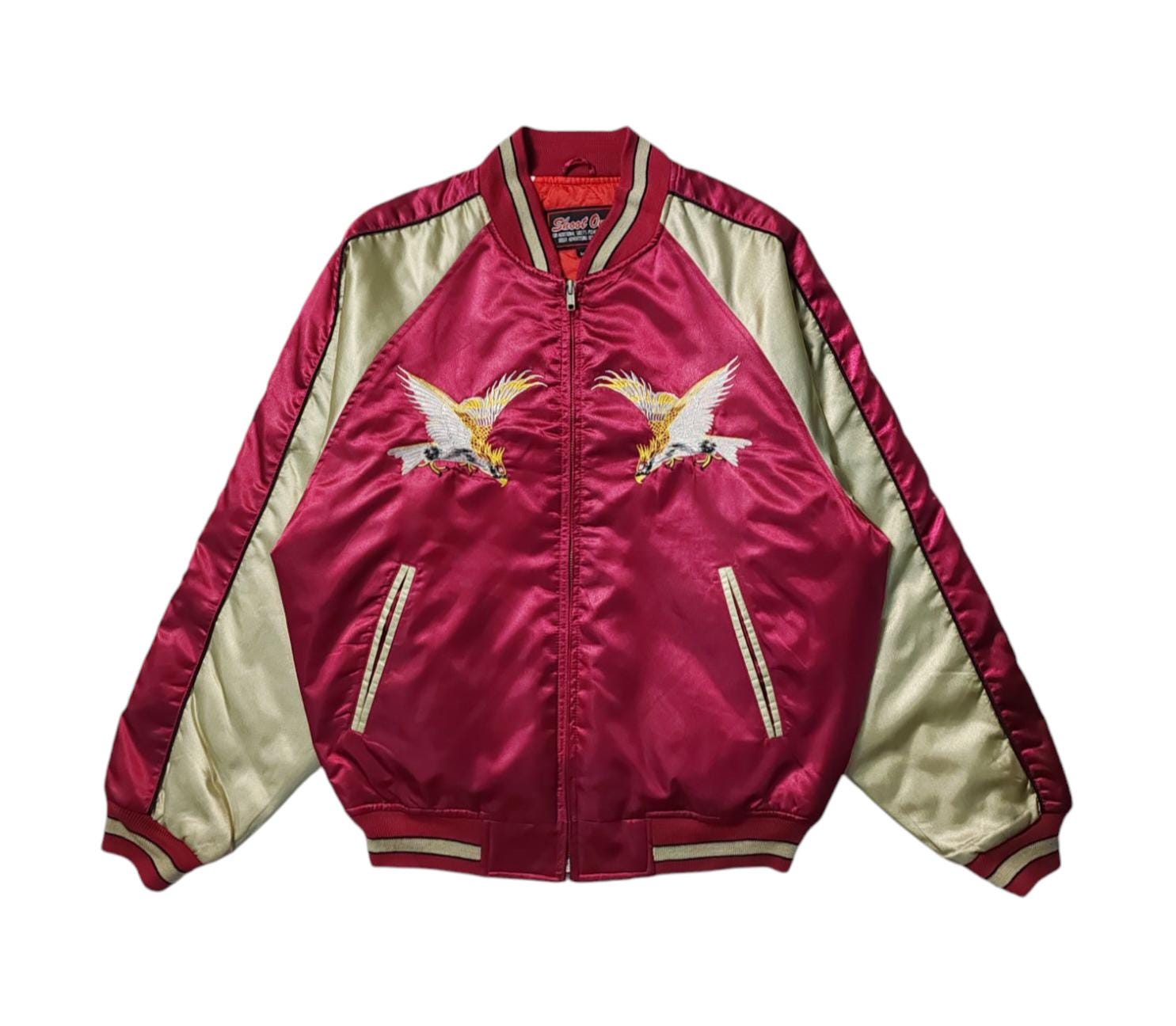Shoot One Japanese Sukajan Jacket Size Medium Vintage