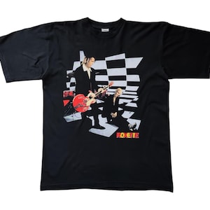 Rare 90s ROXETTE Crash! Boom! Bang! European Tour Vintage T shirt size L 1990s Classic Electronic Swedish Pop Duo Rock Concert Tees